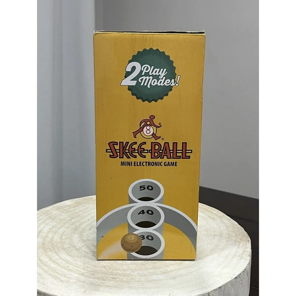 Miniature Skee Ball Electronic Tabletop Game - Arcade Classics - Sealed New